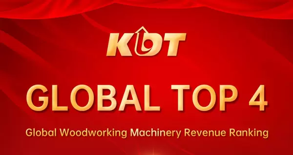 [Global Top 4] KDT ағаш өңдеу машиналарын өндірушілердің әлемдік жоғарғы деңгейіне енеді!